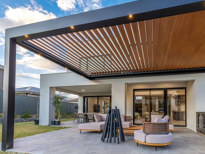 Aluminium Pergolas Sydney by Timbaland Carpentry