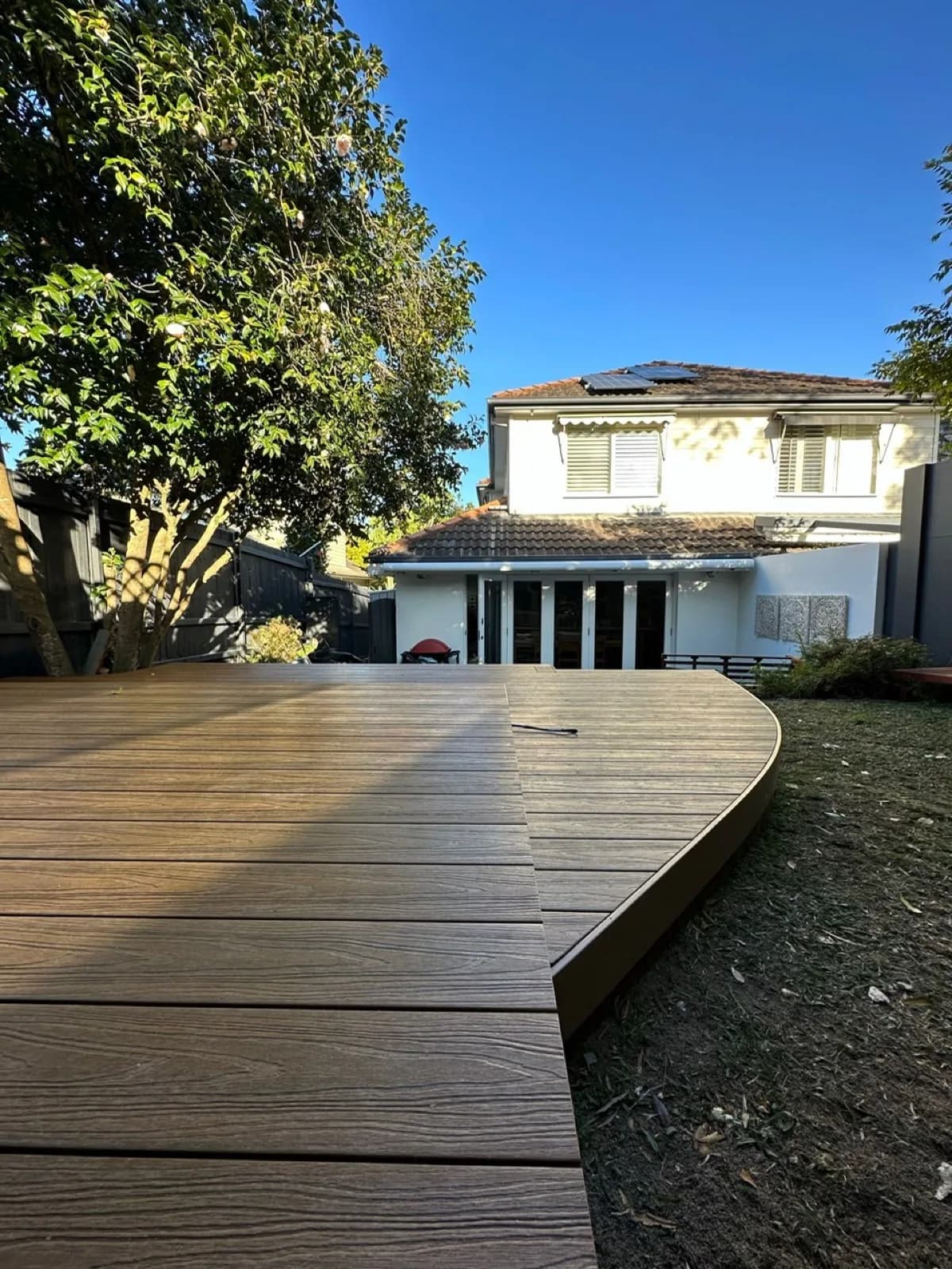 Low angle across board surface